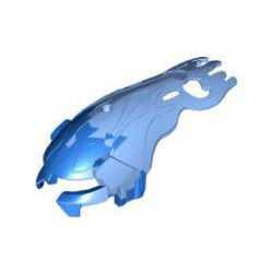 Bionicle Mask Berix with Marbled Blue Face: {умерено син}