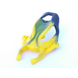 Bionicle Mask Mohtrek with Marbled Black Pattern: {ярко жълт}