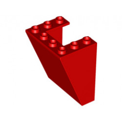 Инверсно стъкло 3X4X4: {ярко червен}