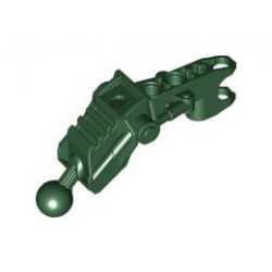 Bionicle Av-Matoran Leg Section with Ball Joint and Ball Socket: {земно зелен}