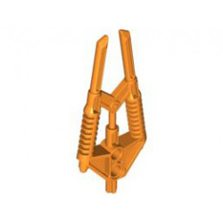 Bionicle Weapon Rahkshi Staff of Poison (Dual Pronged - Lerahk): {ярко оранжев}