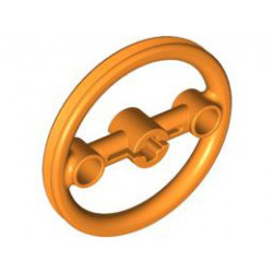 Technic, Steering Pulley Large: {ярко оранжев}