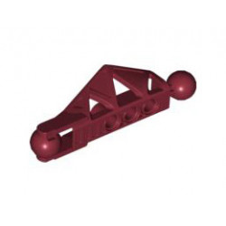Bionicle Rahkshi Leg Lower Section : {нов тъмно червен}