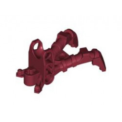 Bionicle Foot Claw with Ball Socket: {нов тъмно червен}