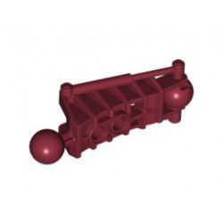 Bionicle Toa Metru Leg Lower Section : {нов тъмно червен}