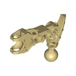 Bionicle Arm Av-Matoran with Ball Joint and Ball Socket: {тухлено жълт}