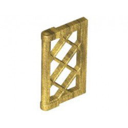 Прозорец 1/2 за рамка 1X4x3: {топло златист}