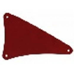 Cloth Sail Triangular 15 x 22 with 3 Holes: {нов тъмно червен}