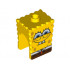 Minifigure, Head Modified SpongeBob SquarePants with Half-Open Eyes Pattern: {ярко жълт}