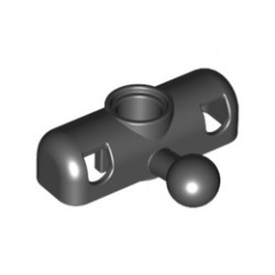 Technic, Steering Arm Small with Pin Hole and Ball (Tow Ball) : {черен}