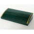 Slope, Curved 2 x 4 x 2/3 without Bottom Tubes with Two Gold Stripes Pattern - Set 10194: {земно зелен}