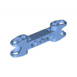 Technic, Axle and Pin Connector 2 x 7 with Two Ball Joint Sockets, Squared Ends and Axle Hole in Center: {умерено син}