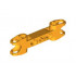 Technic, Axle and Pin Connector 2 x 7 with Two Ball Joint Sockets, Squared Ends and Axle Hole in Center: {огнено жълто-оранжев}