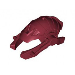 Bionicle Mask Cendox V1 / Kaxium V3 Flip Mask: {нов тъмно червен}
