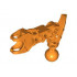 Bionicle Arm Av-Matoran with Ball Joint and Ball Socket: {ярко оранжев}