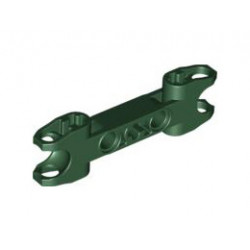 Technic, Axle and Pin Connector 2 x 7 with Two Ball Joint Sockets, Squared Ends and Axle Hole in Center: {земно зелен}