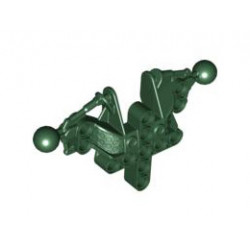Bionicle Toa Inika Upper Torso / Shoulders Section : {земно зелен}