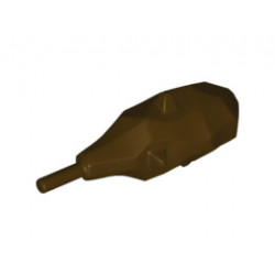 Minifigure, Weapon Club (Troll): {тъмно кафяв}