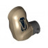 Arm Troll, Right with Black Wristband and Skull Pattern: {пясъчно жълт}