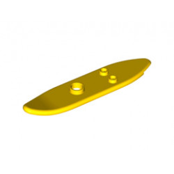 Minifigure, Utensil Surfboard Long: {ярко жълт}