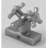 Tap 1 x 2 with Dual Handles, Large / Sink Faucet : {сребрист}