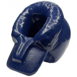 Minifigure, Headgear Hood Fur-lined : {земно син}