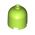 Brick, Round 2 x 2 x 1 2/3 Dome Top - Blocked Open Stud: {ярко жълто-зелен}
