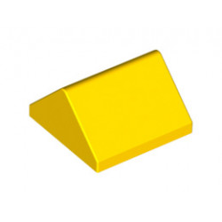 Плочка ръб на покрив 2X2/45° : {ярко жълт}