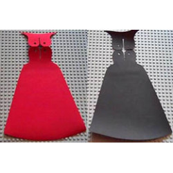 Cloth Cape, Zurg Large Figure Pointed Collar with Red and Black Sides: {мултикомбинация}