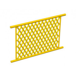 Net, Plastic 8 x 12 Lattice: {ярко жълт}