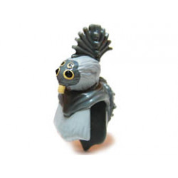 Minifigure, Head Modified SW Talz, Thi-Sen Pattern: {тъмно каменно сив}