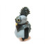 Minifigure, Head Modified SW Talz, Thi-Sen Pattern: {тъмно каменно сив}