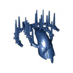 Bionicle Piraka Spine Flexible with Mask, Stars Series: {земно син}