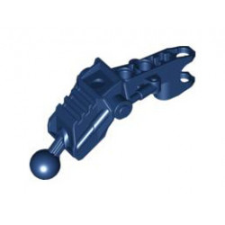 Bionicle Av-Matoran Leg Section with Ball Joint and Ball Socket: {земно син}