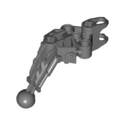 Bionicle Arm / Leg Upper Section (Solek): {тъмно каменно сив}