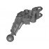 Bionicle Arm / Leg Upper Section (Solek): {тъмно каменно сив}