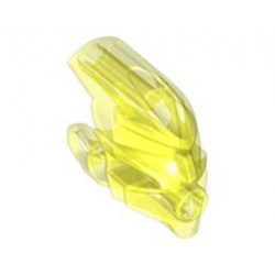 Bionicle Head Connector Block (Av-Matoran) : {прозрачно флуорисциращо зелен}