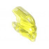 Bionicle Head Connector Block (Av-Matoran) : {прозрачно флуорисциращо зелен}