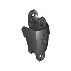 Large Figure Arm / Leg Section with 2 Ball Joint Sockets: {черен}
