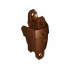 Large Figure Arm / Leg Section with 2 Ball Joint Sockets: {червеникаво-кафяв}