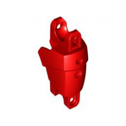 Large Figure Arm / Leg Section with 2 Ball Joint Sockets: {ярко червен}