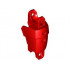 Large Figure Arm / Leg Section with 2 Ball Joint Sockets: {ярко червен}