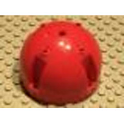 Brick, Round 7 x 7 x 4 Dome Top: {ярко червен}