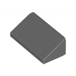 Покривна плочка 1X2x2/3: {тъмно каменно сив}