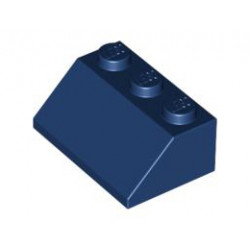 Покривна плочка 2X3/45° : {земно син}