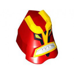 Large Figure Head Modified Ben 10 Jet Ray with Yellow Brow Pattern: {ярко червен}