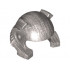 Minifigure, Headgear Helmet with Breathing Apparatus and Headlights: {металическо сребрист}