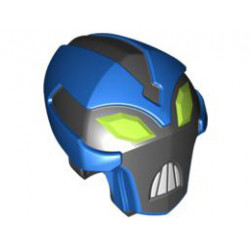 Large Figure Head Modified Ben 10 Big Chill with Black Face Pattern: {ярко син}