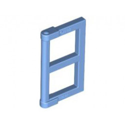 Прозорец 1/2 за рамка 1X4x3 : {умерено син}