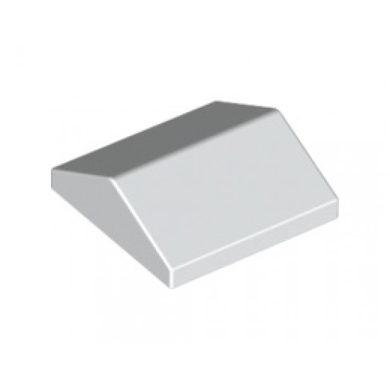 Плочка ръб на покрив 2X2/25°: {бял}